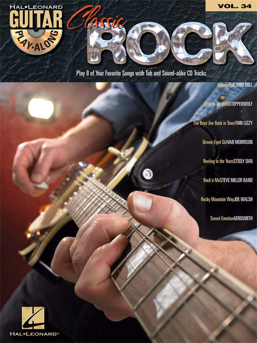 MS Guitar Play-Along: Classic Rock - Gitarrenschule für Anfänger