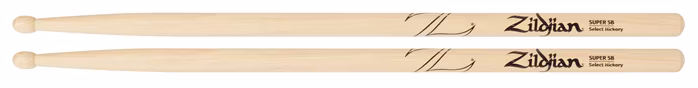 Zildjian Super 5B Wood Natural  - Hickory-Drumsticks