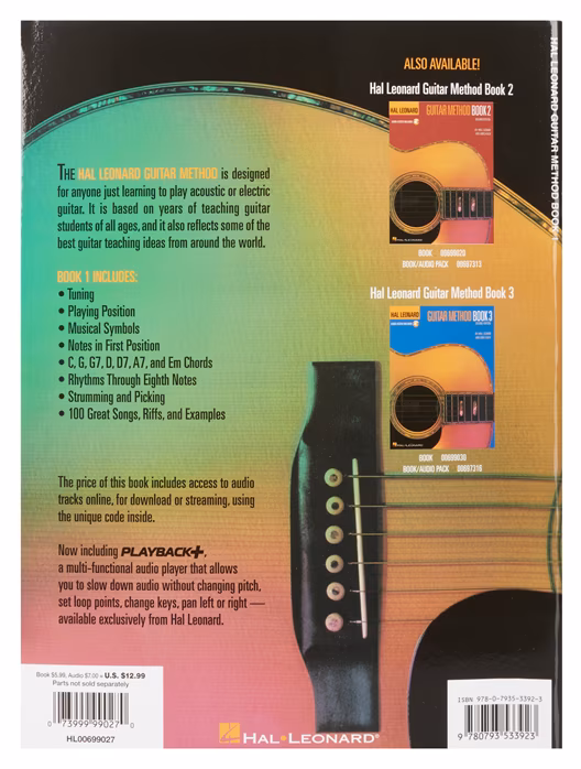 MS Hal Leonard Guitar Method Book 1 Second Edition - Gitarrenschule für Anfänger