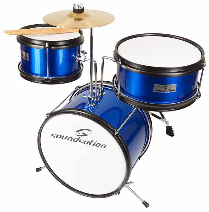 Soundsation JDK313 Blue - Schlagzeug für Kinder