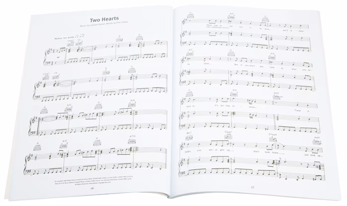 MS Phil Collins: Hits - Songbuch