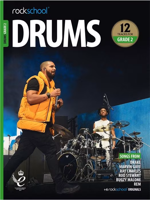 MS Rockschool Drums Grade 2 (2018) - Schlagzeug-Noten