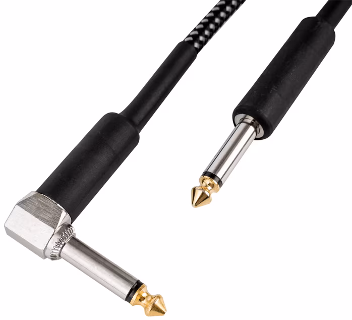 Cascha Guitar Cable 6 m Angled - Instrumentenkabel