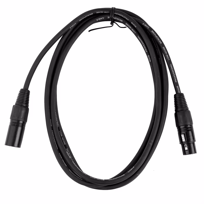 Cascha Microphone Cable XLR 3 m (ausgepackt) - Mikrofonkabel