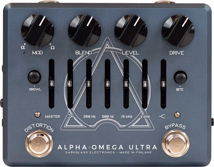 Darkglass Alpha-Omega Ultra v.2 + AUX - Bass-Effekt
