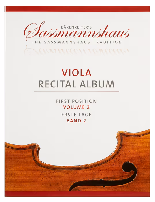 MS Viola Recital Album, svazek 2 - Bratsche-Noten