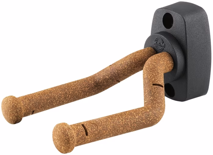K&M 16280 Guitar Wall Mount Cork - Gitarren-Aufhänger