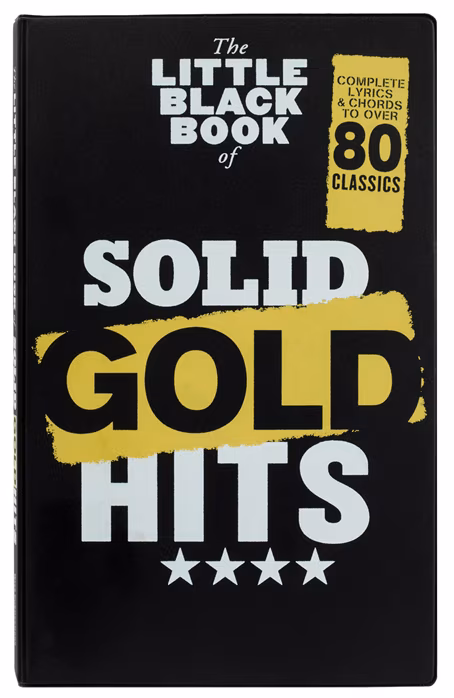 MS The Little Black Book Of Solid Gold Hits - Songbuch