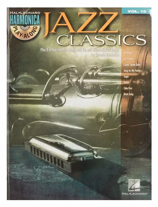 MS Harmonica Play-Along Volume 15: Jazz Classics - Mundharmonika-Noten