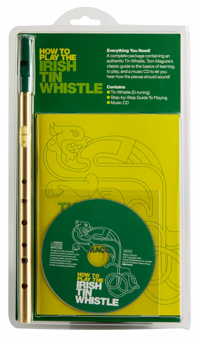 MS How To Play The Irish Tin Whistle Triple Pack - Irish-Flute-Schule für Anfänger