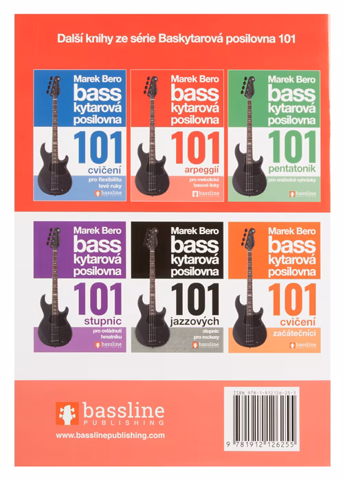 Baskytarová posilovna 101 arpeggií pro melodické basové linky - Bass-Schule für Anfänger