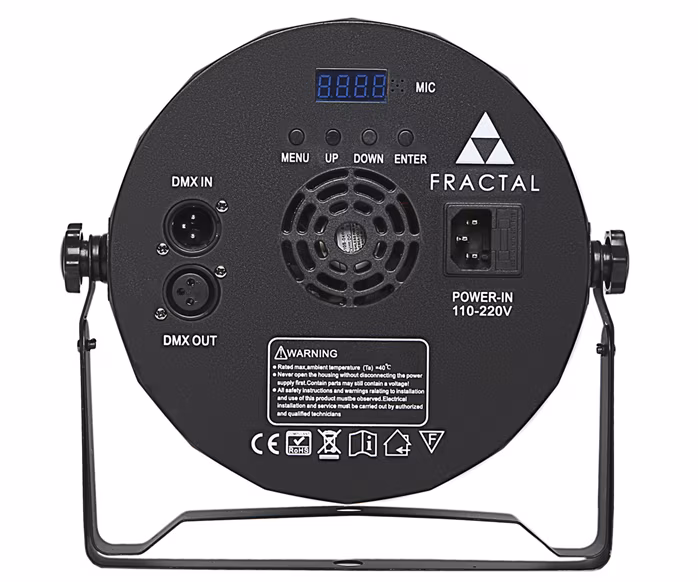 Fractal PAR LED 9x10 W - LED PAR Reflektor