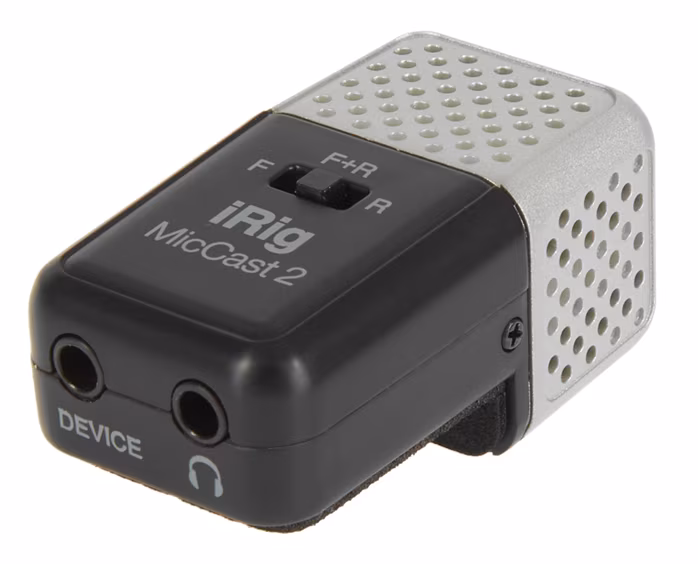IK Multimedia iRig Mic Cast 2  - Mikrofon für iPhone/iPod/iPad/Android