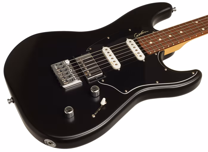 Godin Session HT Matte Black RN - E-Gitarre