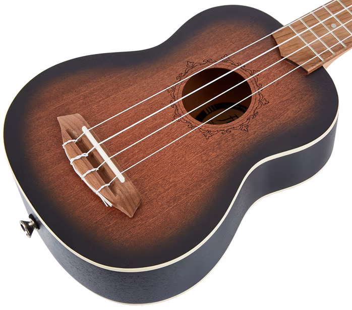 Flight NUS380 Amber Satin Color - Akustische Ukulele