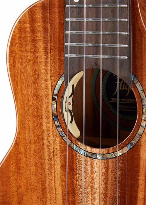 Flight Spirit Concert EQ-A Natural - Elektroakustische Ukulele