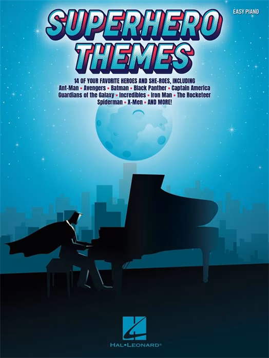 MS Superhero Themes - Klaviernoten