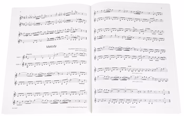 MS Violin Classics for two Violins - Geigenschule für Anfänger