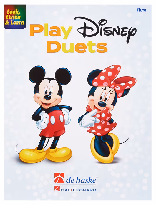 MS Look, Listen & Learn - Play Disney Duets - Querflöten-Schule für Anfänger