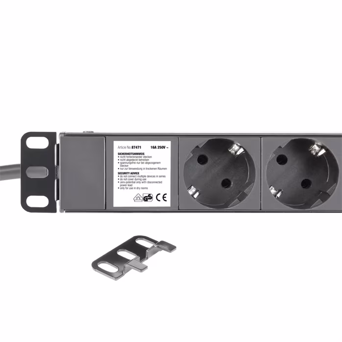 Adam Hall 19" Parts 87471 - Einspeisemodul