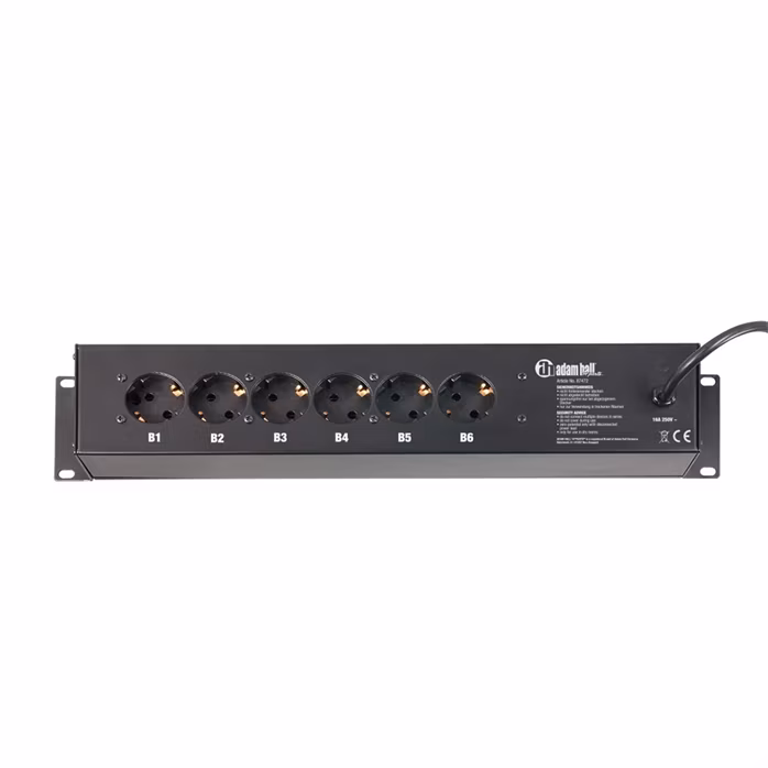 Adam Hall 19" Parts 87472 - Einspeisemodul