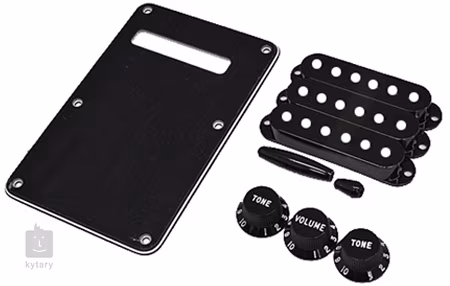 Fender Accessory Kit, Stratocaster, Black - Gitarren-Hardware