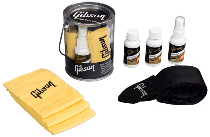 Gibson Clear Bucket Care Kit - Pflegemittel für Gitarre