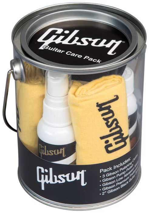 Gibson Clear Bucket Care Kit - Pflegemittel für Gitarre