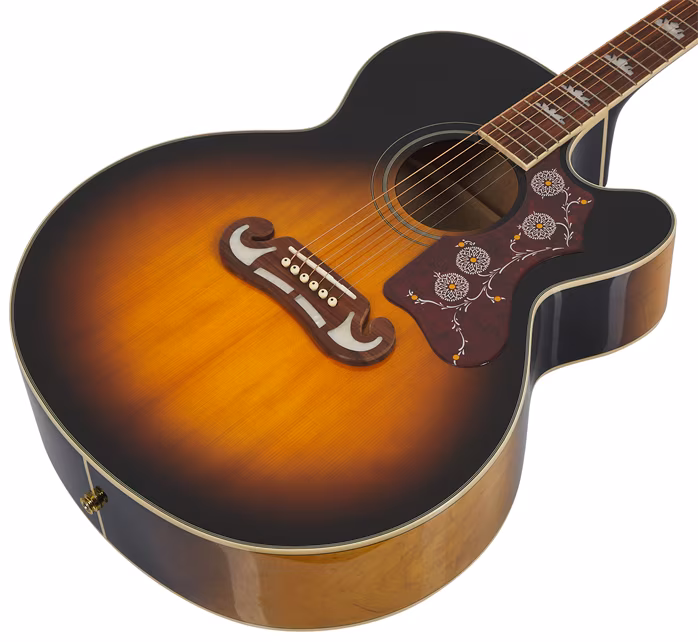 Epiphone J-200EC Studio VS - Elektroakustische Gitarre