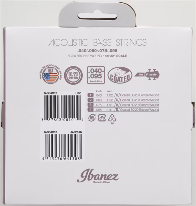 Ibanez IABS4C32 - Saiten für akustischen Bass