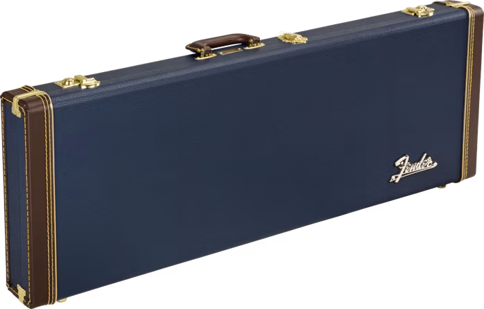 Fender Classic Series Case Strat/Tele, Navy Blue - Koffer für E-Gitarre