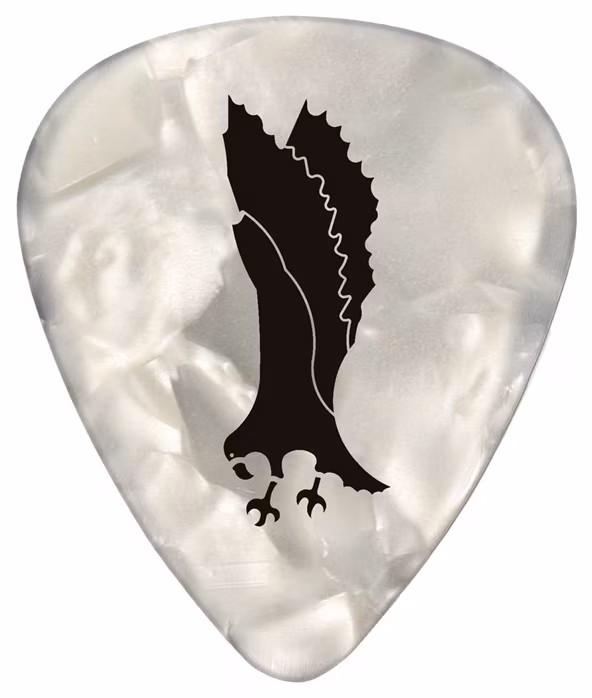 PRS Celluloid Picks, White Pearloid Thin - Plektren