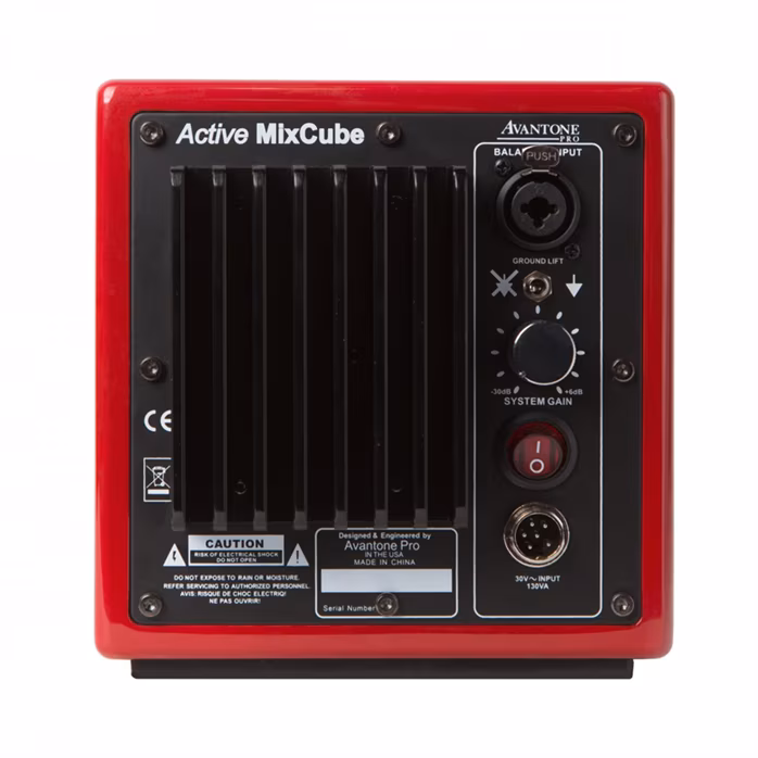 Avantone Pro Active MixCube Red (single) - Aktiver Studiomonitor