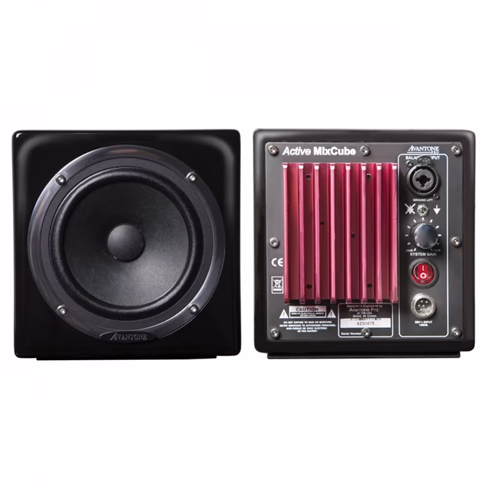 Avantone Pro Active MixCubes Black (pair) - Aktive Studiomonitore