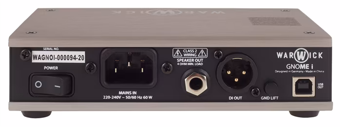 Warwick Gnome i - Transistor-Verstärker für Bass 