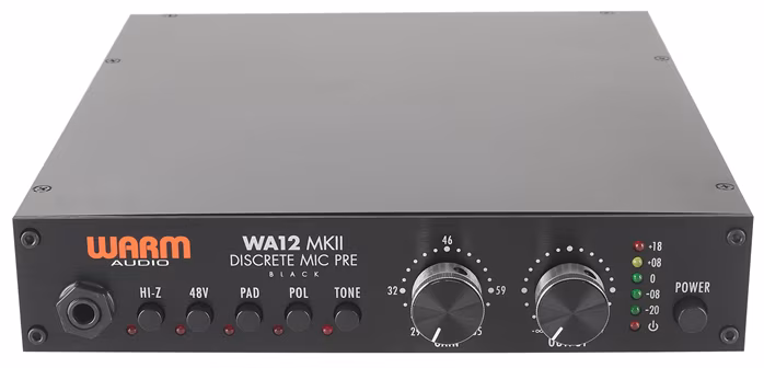 Warm Audio WA12 MKII Black - Mikrofon-Vorverstärker