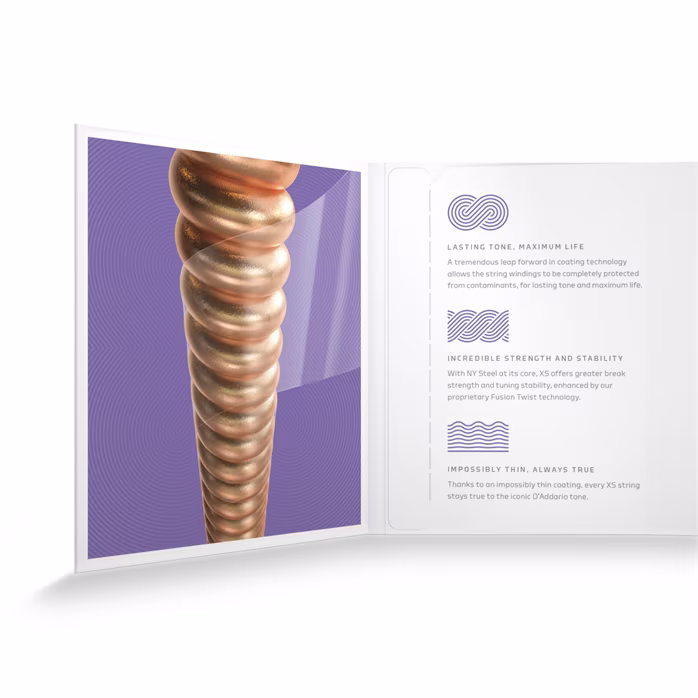 D'Addario XSAPB1152 - Stahlseiten für akustische Gitarre