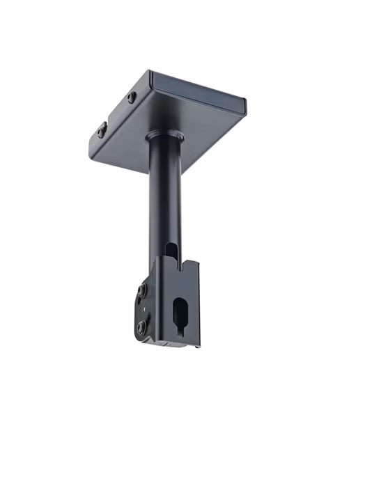 K&M 24496 black - Lautsprecher-Wandhalter