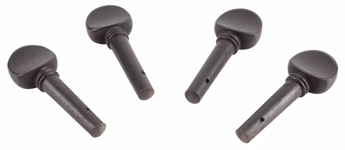 Dowina Violin Pegs Ebony Set 1/4 - Violin Stimmwirbel