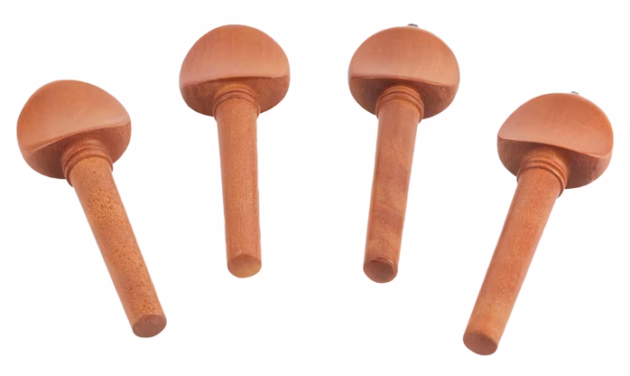 Dowina Violin Pegs Boxwood Set 4/4 - Violin Stimmwirbel