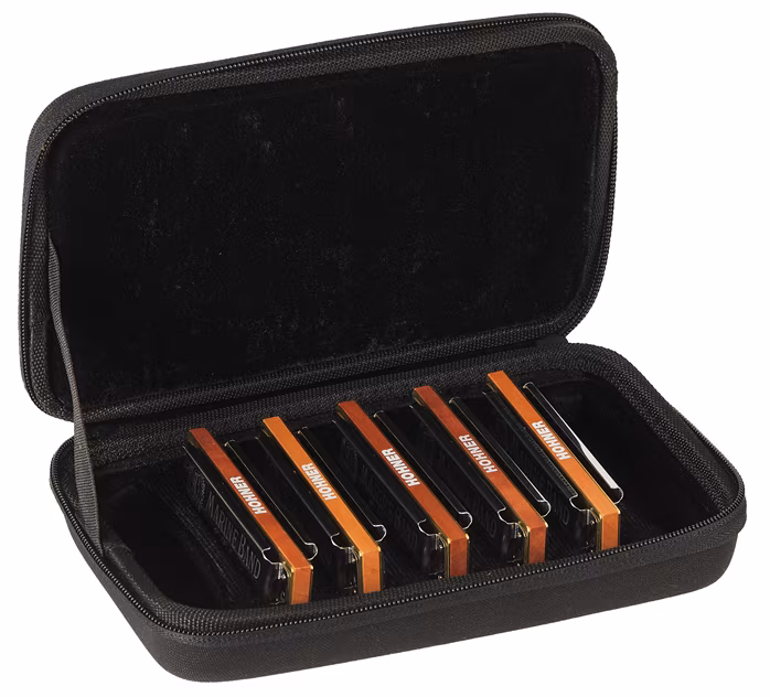 Hohner Marine Band 1896 ProPack 5-Pack (C-, D-, E-, G-, A-major) - Mundharmonika-Set