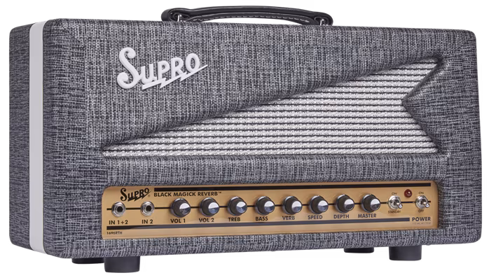 Supro Black Magick Reverb Head - Gitarren-Röhrenverstärker