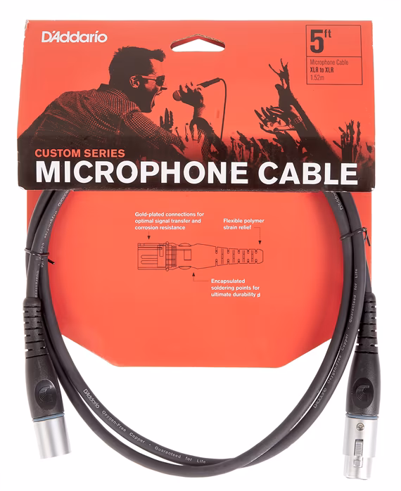 D'Addario PW-M-05 - Mikrofonkabel