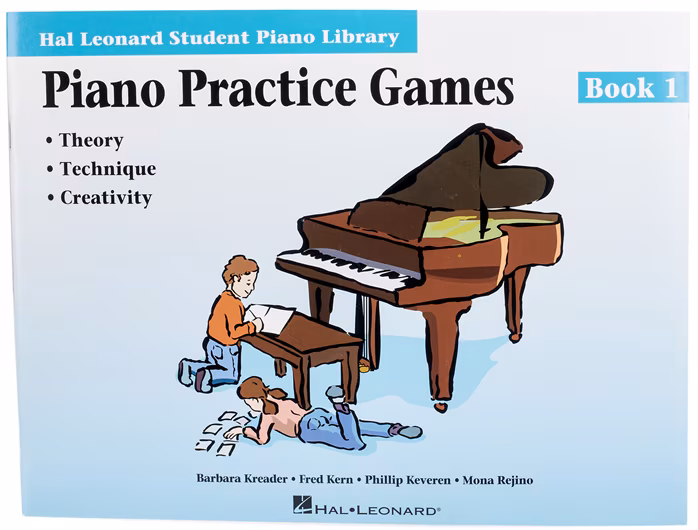 MS Hal Leonard Student Piano Library: Piano Practice Games Book 1 - Klavierschule für Anfänger
