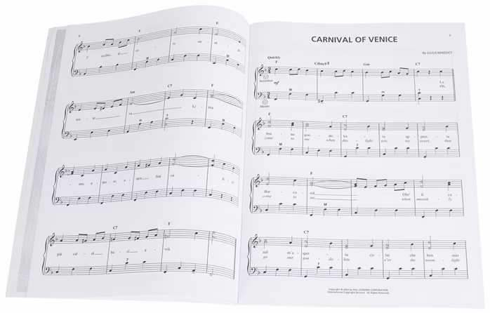 MS Italian Songs For Accordion - Akkordeon-Schule für Anfänger