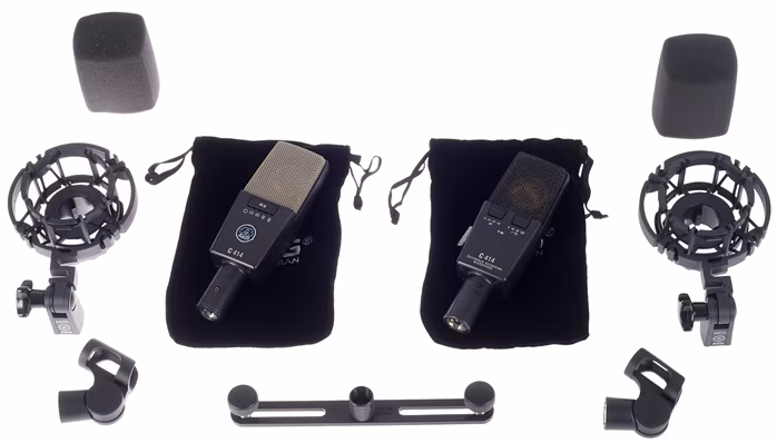 AKG C414 XLS Stereoset - Kondensator-Mikrophon - Stereo-Paar