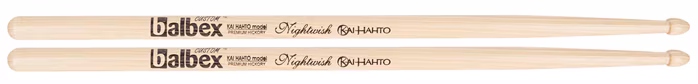 Balbex HIKH Kai Hahto Nightwish Signature - Hickory-Drumsticks