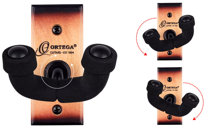 Ortega OUH-1TSB - Ukulele-Wandhalter