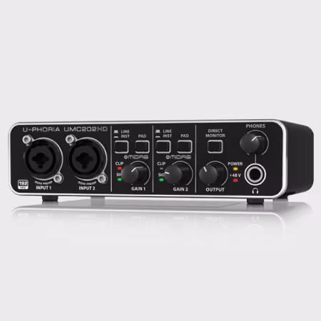 Behringer U-PHORIA Studio Pro (ausgepackt) - Package für Homerecording