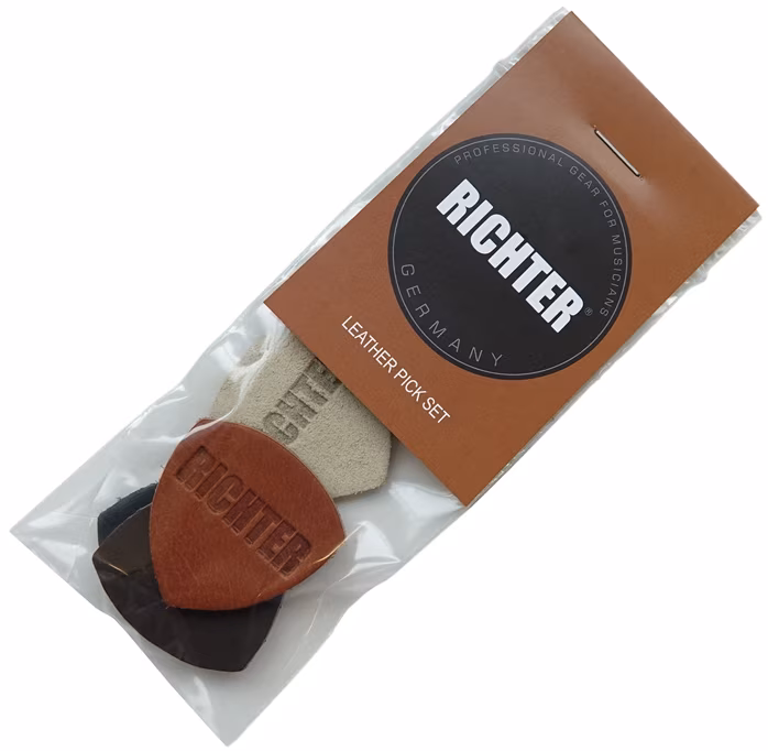 Richter Leather Pick Set - Plektren